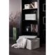 Cos rufe, 2 manere, capac, plastic, crem, 45x33x25 cm, Curver - imagine 2