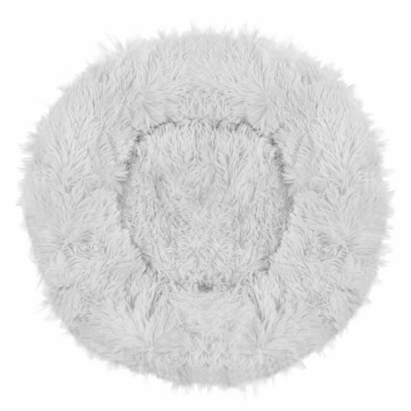 Culcus moale, pentru caine/pisica, gri, 70 cm - imagine 3