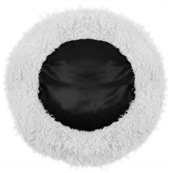 Culcus moale, pentru caine/pisica, gri, 70 cm - imagine 6