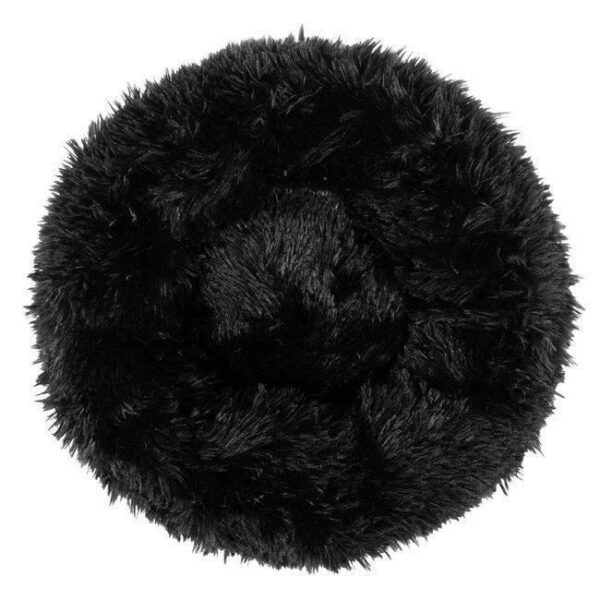Culcus moale, pentru caine/pisica, negru, 50 cm - imagine 12