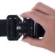 Curea tactica Survival Trizard, ajustabila, 120 cm, neagra - imagine 12