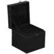 Cutie pentru bijuterii, catifea, negru, 12x12x12 cm, Springos - imagine 17