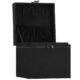 Cutie pentru bijuterii, catifea, negru, 12x12x12 cm, Springos - imagine 11