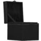 Cutie pentru bijuterii, catifea, negru, 12x12x12 cm, Springos - imagine 9