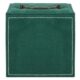 Cutie pentru bijuterii, catifea, verde, 12x12x12 cm, Springos - imagine 17