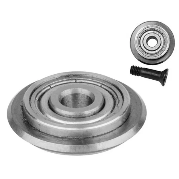 Rola rezerva pentru masina de taiat gresie/faianta, cu rulmenti, 22x4.8x6 mm, DEDRA - imagine 2