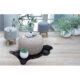 Ghiveci decorativ pentru flori, rotund, alb, 29x19.5 cm, Splofy Bowl - imagine 2