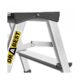 Scara aluminiu, 2 tronsoane, 1 treapta, platforma, max 125 kg, 0.44 m, Drabest - imagine 4