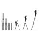 Scara aluminiu, 3 tronsoane, 7 trepte, max 150 kg, 4.23 m, Drabest Pro - imagine 2