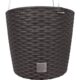 Ghiveci decorativ cu lant, rotund, maro, 25.6x21.9 cm, Rato Round WS - imagine 6