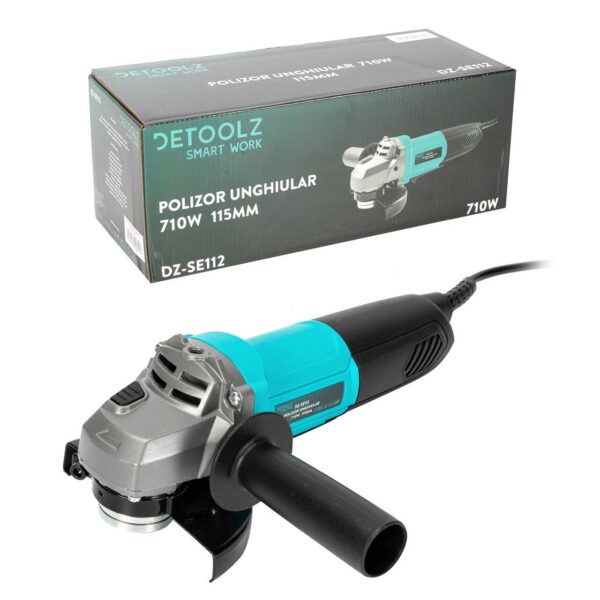 Polizor unghiular, flex, 710 W, 115 mm, Detoolz - imagine 5