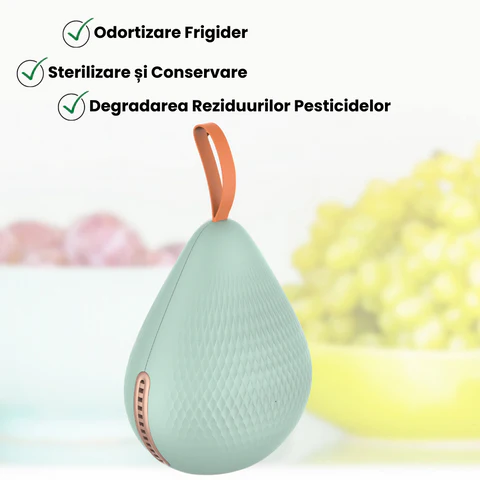 Dezodorizant Frigider Sterilizare cu Ozon 3W Acumulator USB 2 trepte de intensitate 9 1