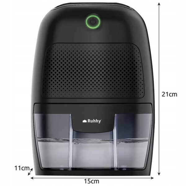 Dezumidificator, 22.5 W, 300 ml/24h, 600 ml, Ruhhy - imagine 9