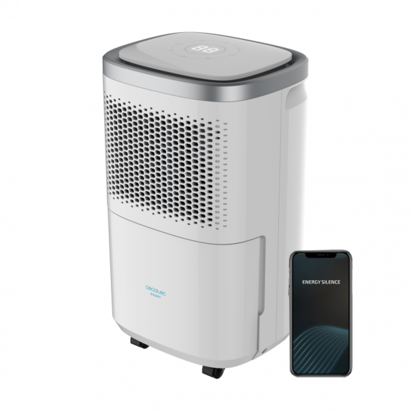 Dezumidificator si Purificator de aer 2in1 Cecotec BigDry 5000 Advance Connected, Smart, 12L 24h, rezervor 2.2l, Display LED, Silentios, Control Touch si Aplicatie - imagine 1