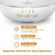 Difuzor aromaterapie cu Ultrasunete Anjou, 200ml, 13W, LED 7 culori - imagine 7