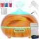 Difuzor de arome si umidificator 400 ml, ionizare, iluminare LED 7 culori, 3 uleiuri esentiale - imagine 8