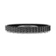 Disc circular slefuit, modelat, raspel, pentru lemn, plastic, cauciuc, beton celular, gradatie I, 120x22.2 mm, Dedra - imagine 4