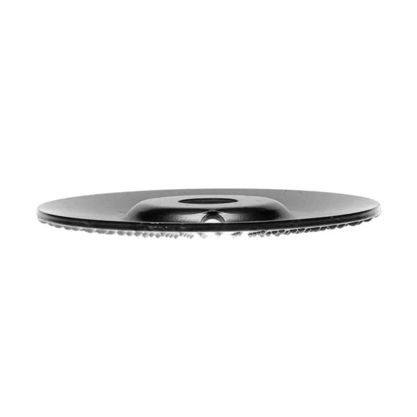Disc circular slefuit, modelat, raspel, pentru lemn, plastic, cauciuc, beton celular, gradatie II, 125x22.2 mm, Dedra - imagine 6