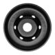 Disc circular slefuit, modelat, raspel, pentru lemn, plastic, cauciuc, beton celular, radial, convex, 120x22.2 mm, Dedra - imagine 4