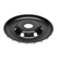 Disc circular slefuit, modelat, raspel, pentru lemn, plastic, cauciuc, beton celular, radial, convex, 120x22.2 mm, Dedra - imagine 3