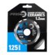 Disc diamantat, placi ceramice, granit, 125 mm/22.2 mm, Beorol - imagine 6