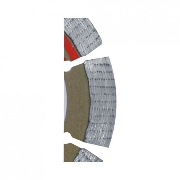 Disc diamantat segmentat, beton, taiere umeda si uscata, 150 mm, Dedra - imagine 2