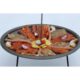 Disc pentru gratar, fonta, tip grill, cu picioare si agatator, 50 cm, Barbeque  - imagine 7