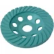 Disc diamantat turbo, beton, slefuire uscata, 125 mm, Dedra - imagine 2