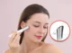 Dispozitiv Electric de Masaj Facial cu Jad Roz Natural, Fototerapie - imagine 5