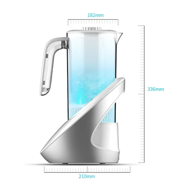 Dispozitiv pentru Hidrogenat si Magnetizat Apa, 4 Functii de Operare, Afisaj LED, 15W - imagine 2