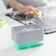 Distribuitor de detergent vase si sapun 2-in-1 pentru chiuveta Pushoap Innovagoods - imagine 4
