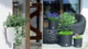 Ghiveci decorativ cu lant, rotund, maro, 25.6x21.9 cm, Rato Round WS - imagine 11