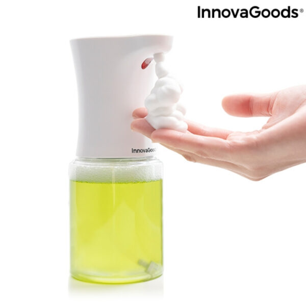Dozator automat de sapun lichid cu senzor de miscare Foamy InnovaGoods Home Houseware, 350 ml - imagine 3