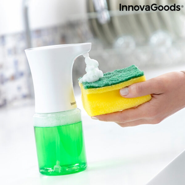 Dozator automat de sapun lichid cu senzor de miscare Foamy InnovaGoods Home Houseware, 350 ml - imagine 6