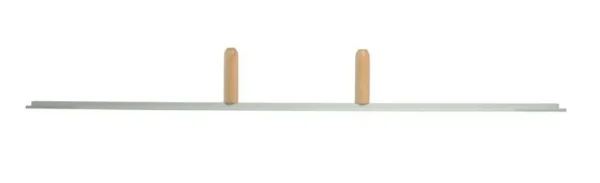 Dreptar pentru nivelare, aluminiu, cu manere lemn, 120 cm, Silverline Uni-Max - imagine 3