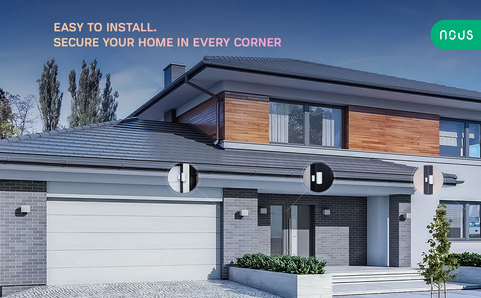 Senzor Smart pentru Usi sau Ferestre NOUS E3, ZigBee 1 Senzor Smart pentru Usi sau Ferestre NOUS E3, ZigBee