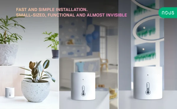 Senzor Smart de Temperatura si Umiditate NOUS E5, ZigBee - imagine 8
