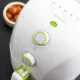Friteuza cu aer cald, fara ulei, Cecotec Cecofry Compact Rapid, 900 W, 1.5 L, timer si termostat reglabil, tehnologie PerfectCook - Alba - imagine 4
