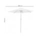 Umbrela gradina/terasa, cu inclinatie, crem, 300 cm - imagine 6