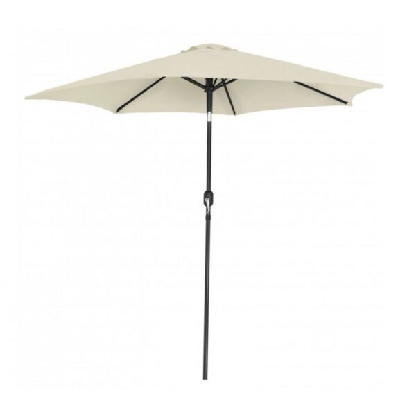 Umbrela gradina/terasa, cu inclinatie, crem, 300 cm - imagine 5
