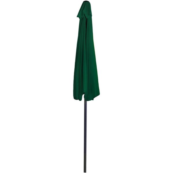 Umbrela balcon/terasa, semirotunda, verde, 270 cm - imagine 5
