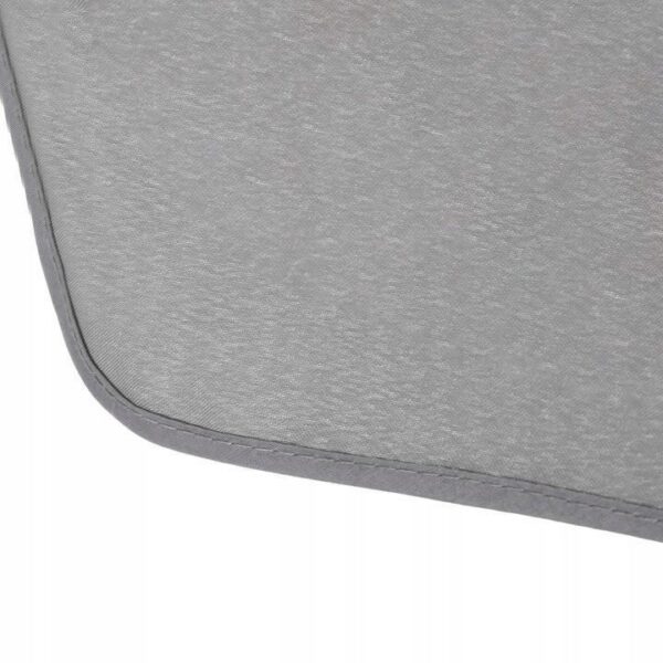 Balansoar gradina, 3 locuri, gri deschis, 170x110x150 cm, Luna - imagine 6