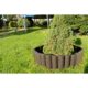 Palisada/bordura pentru gradina, maro, set 8 buc, 27x24 cm, 2.16 m - imagine 7