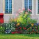 Gard de gradina decorativ, plastic negru, set 4 buc, 59.5x37 cm - imagine 4