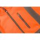 Geaca de lucru, reflectorizanta, lana polara, portocaliu, model Visibility, marimea XL/56, NEO - imagine 2