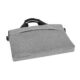 Geanta pentru laptop 39 X 29 cm, buzunar suplimentar, Gri - imagine 9