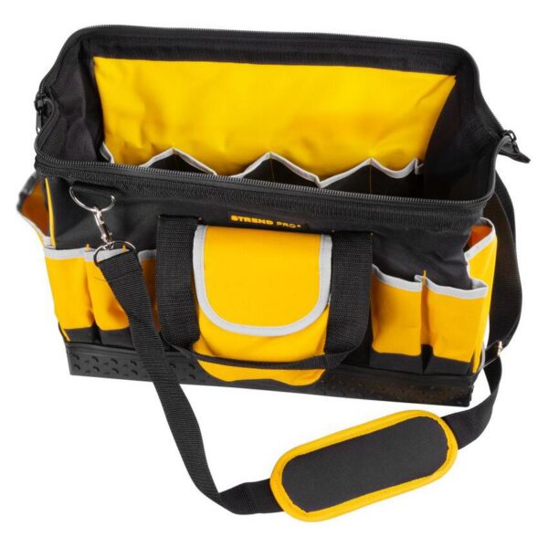 Geanta scule, cu curea de transport, textil, max 20 kg, 44x25x24 cm, Strend Pro - imagine 2