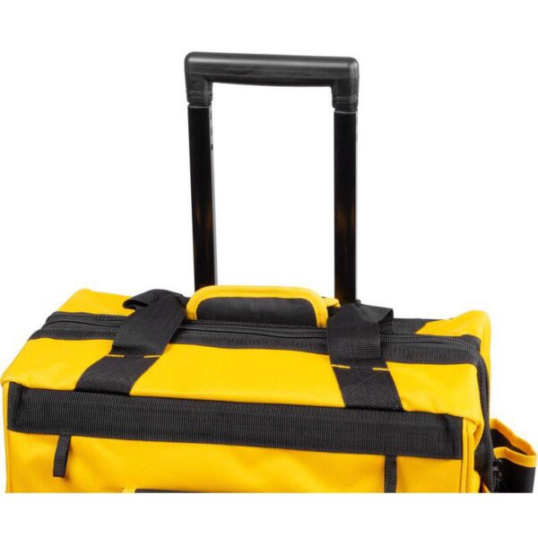Geanta scule, cu maner telescopic, roti, textil, max 20 kg, 44x24x42 cm, Strend Pro - imagine 5