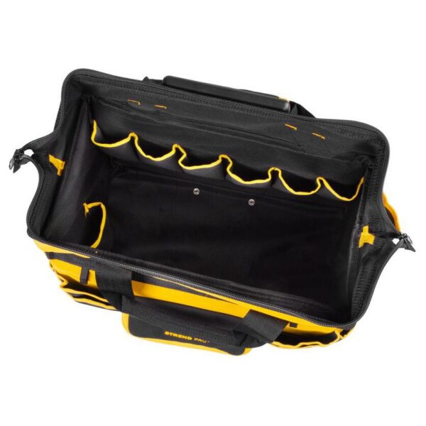 Geanta scule, cu maner telescopic, roti, textil, max 20 kg, 44x24x42 cm, Strend Pro - imagine 4