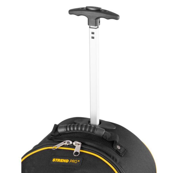 Geanta scule tip ghiozdan, cu maner telescopic, roti, textil, max 20 kg, 36x25x54 cm, Strend Pro - imagine 10